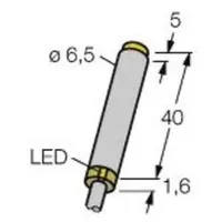 Turck Sensor nicht bündig NPN, Schließer NI6U-EH6,5-AN6X