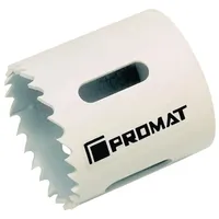 PROMAT Lochsäge D.22mm Schnitt-T.38mm 4/6 Kombizahn HSS-Bi-Metall o.Zub.PROMAT