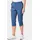 GOLDNER Sportive Caprihose Blau 38