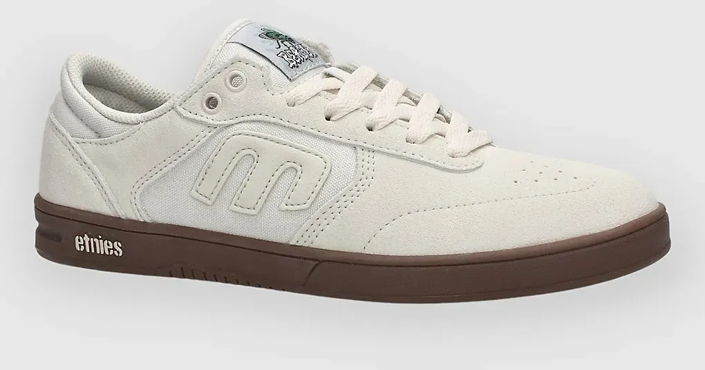 Etnies Windrow X Bones Skateschuhe white / gum Gr. 8.5