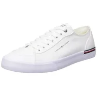 Tommy Hilfiger CORPORATE VULC CANVAS Weiß - Weiß