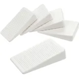 4 Stück Türstopper Gummi Türkeil Rutschfest Türstopper Stapelbarer Türstoppe Boden Kunststoff Türstoppe Kunststoffkeile Höhenverstellbar Fensterstopper Keil für Hartböden Badezimmer Balkontür