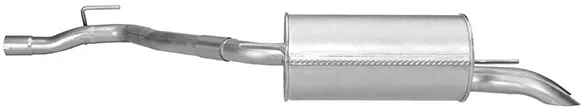 HELLA Endschalldämpfer 8ld366036591 hinten für VW