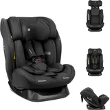 KIKKABOO Kindersitz i-Explore i-Size (40 - 150 cm) verstellbare Kopfstütze, Gurt schwarz