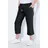 Ulla Popken Funktionshose 7/8-Leinenhose Schwarz 44