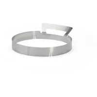 De Buyer DeBuyer 3122.00 3122/5114 Wok Support aus Edelstahl, 1 cm, Silber
