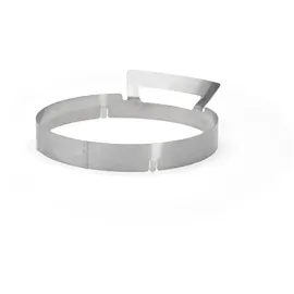 De Buyer DeBuyer 3122.00 3122/5114 Wok Support aus Edelstahl, 1 cm, Silber