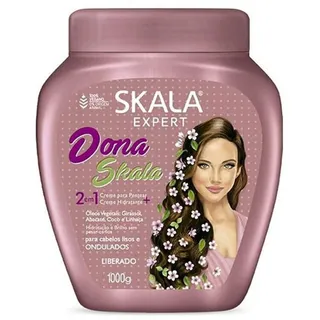 Skala Dona Creme De Tratamento -Haarpflegecreme , 1000 G (1Er Pack)