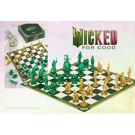 The Noble Collection Wicked: Teil 2 Schachspiel Shiz vs. Emerald City