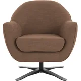 Andas »Stavre, Loungesessel«, in moderner Optik, mit elegantem Drehfuß