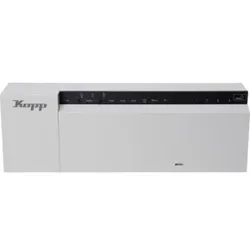 Kopp 831001052 Funk-Basisstation + Ethernet RJ45-Anschluss zur Steuerung der Fußbodenheizung
