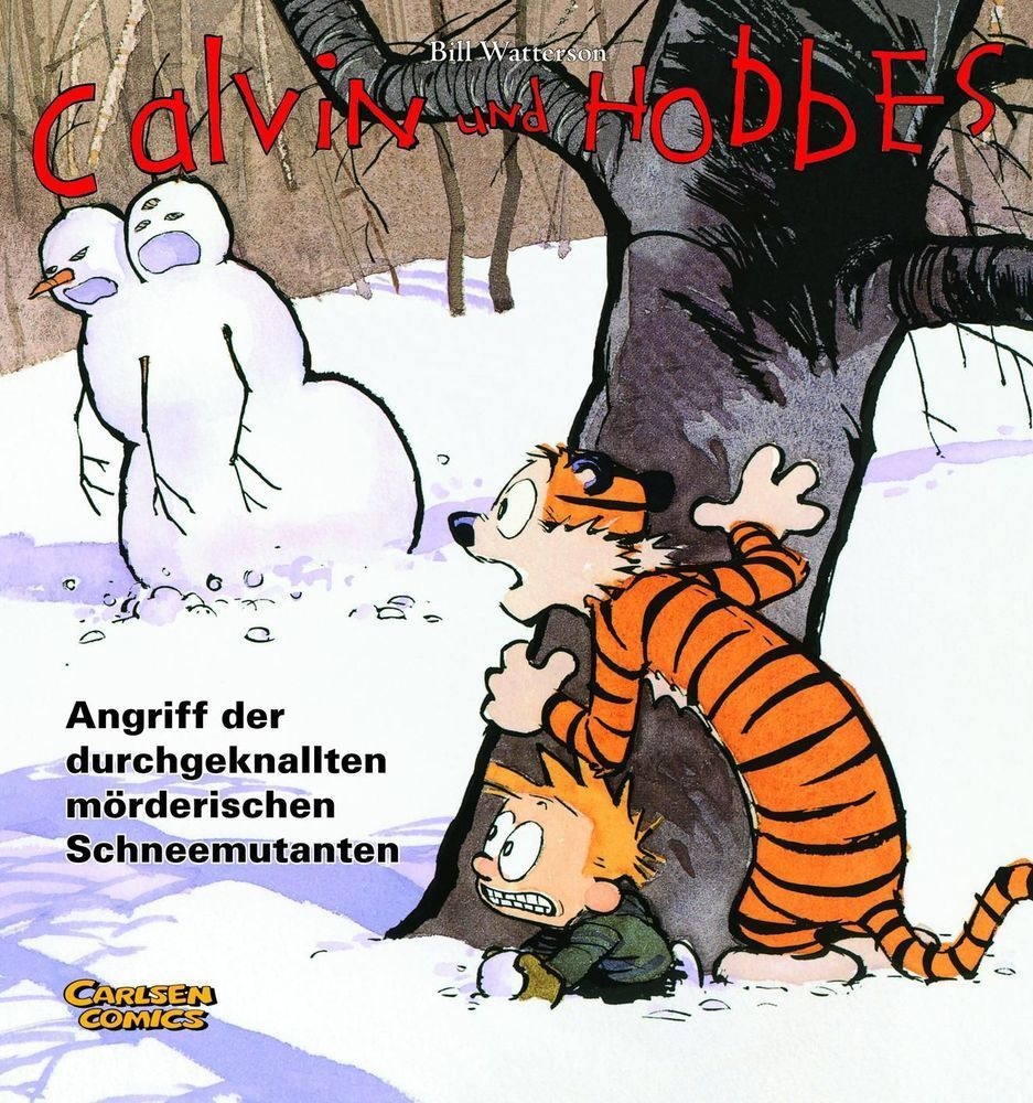 Calvin Und Hobbes - Angriff Der Durchgeknallten Mörderischen Schneemutanten - Bill Watterson  Kartoniert (TB)