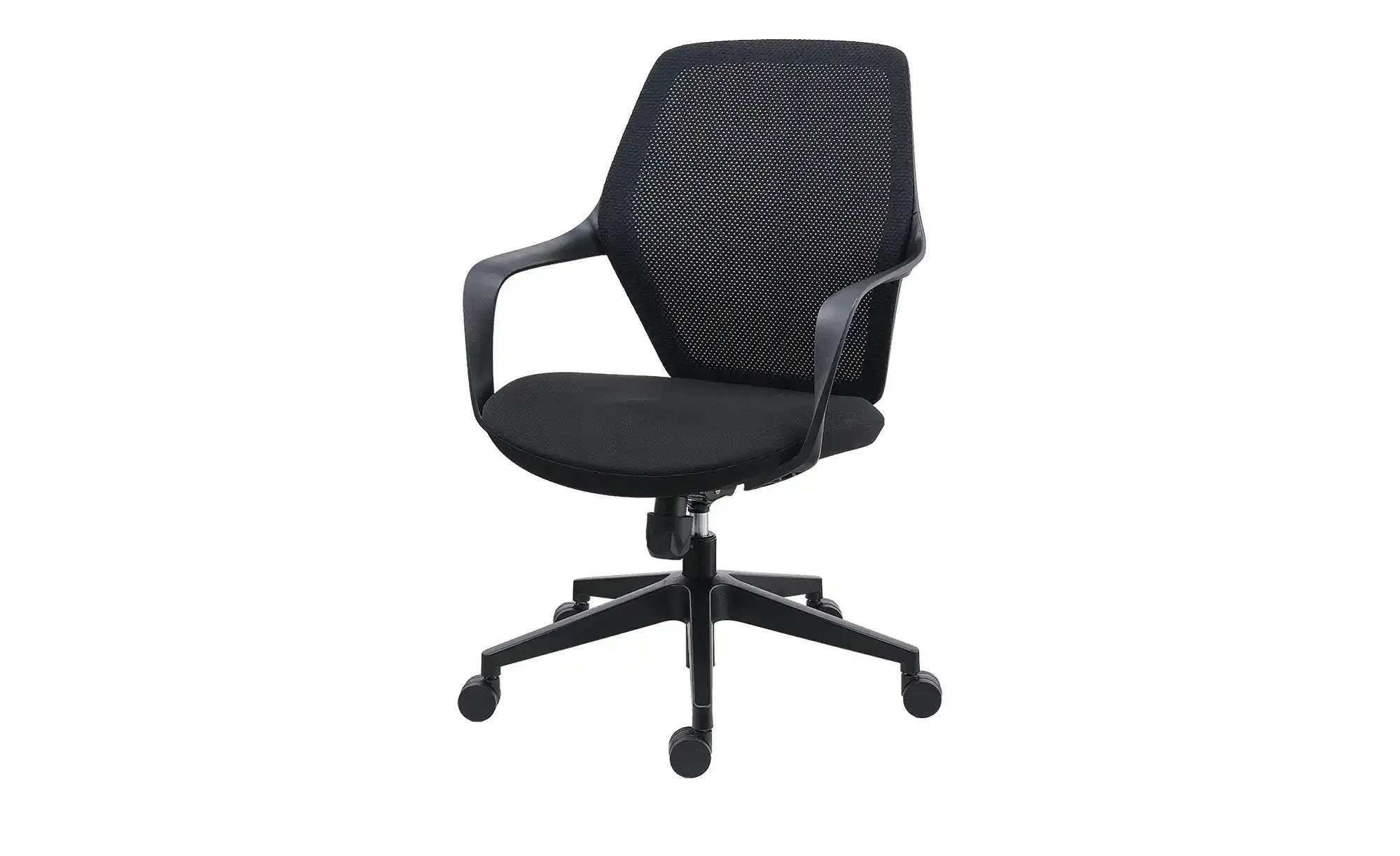Büro-Drehstuhl   ¦ schwarz ¦ Maße (cm): B: 64 H: 92 T: 64.0