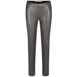 Raffaello Rossi Hose in Leder-Optik Modell Resa Anthrazit, 44