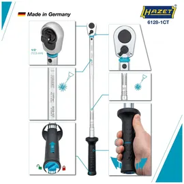 HAZET Drehmomentschlüssel US-STANDARD 6128-1CT