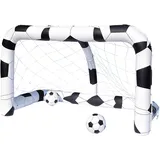 BESTWAY Fußballtor inkl. 2 Bällen schwarz/weiß (52058)