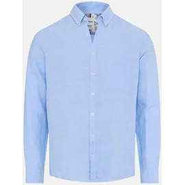 Brax Langarmhemd Blau 3XL