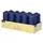 Papstar Stumpenkerze 9 x 4 cm 10 St. dunkelblau