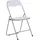 CLP Klappstuhl 45 x 45 x 78 cm silber/weiß