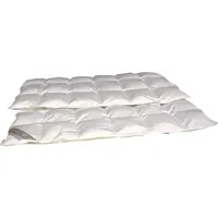 2 Stück Betten Hofmann Bellalux Daunendecken Daunenbetten Kassettenbett 6x8 155x220 cm, 100% Daunen - Weiß