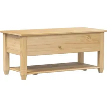 vidaXL Couchtisch Corona Braun Kiefer 100 x 48 x 45 cm