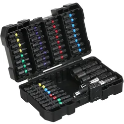 45-teiliges Bohrer-Set, Schraubendreher-Bit-Set, Schlagschrauber-Bit-Set für Holz, Metall, Stahl und Sicherheit 45 PCS
