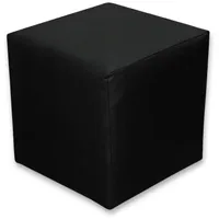 Best For Home Sitzhocker Kunstleder 40 x 41 x 40 cm Schwarz