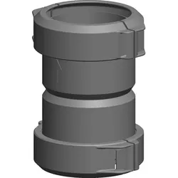 comfort (ATEC) Kupplung für flexible und starre Rohre DN 80
