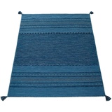 Paco Home Teppich »Kilim 217«, rechteckig, blau
