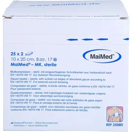 Maimed Mullkompressen 10 x 20 cm 50 St.