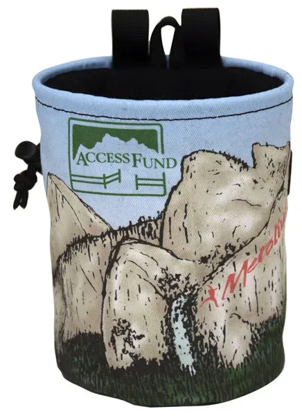 Metolius Access Fund Destinations - Magnesiumbeutel - Light Blue/Brown