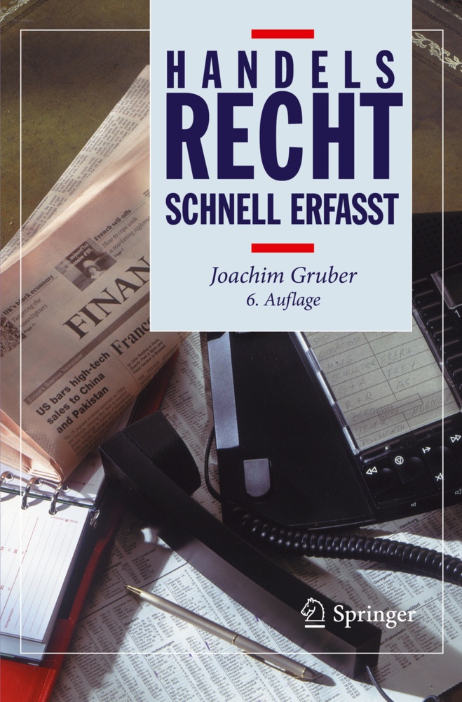 Handelsrecht - Schnell Erfasst - Joachim Gruber  Kartoniert (TB)