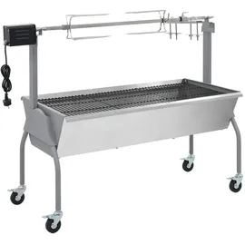 vidaXL Spanferkelgrill mit elektrischem Antrieb
