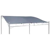Lex Linder Exclusiv GmbH Ersatzdach für Anbaupavillon 2,5x3m Gartenpavillon Partypavillon grau : Grau