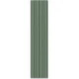 KAISER plastic® Akustikpaneele | Farbe: Pastellgrün | Wandpaneele in verschiedenen Formaten | Lamellenwand in Pastellfarbe | moderne Wandverkleidung (240 x 60 cm - 1 Stk.)
