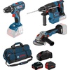 Bosch Professional, Elektrowerkzeugset, 18V 3 tool KIT