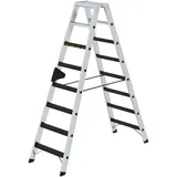 Günzburger Steigtechnik Stufen-Stehleiter 8 Stufen