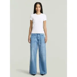 G-Star Wide Leg Jeans - Mittelblau - Damen, - 27-32