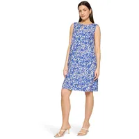 Betty Barclay Sommerkleid Blau/Weiß 38