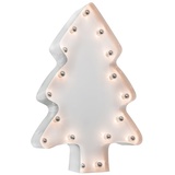 MARQUEE LIGHTS LED Dekolicht »Weihnachtsbaum, Weihnachtsdeko«, 17 flammig-flammig, weiß