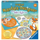 Ravensburger Mandala Designer Boho Style 20019, Zeichnen lernen für Kinder ab 6 Jahren, Zeichen-Set mit Mandala-Schablonen für farbenfrohe Mandalas