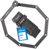 Fischer Faltschloss XL schwarz