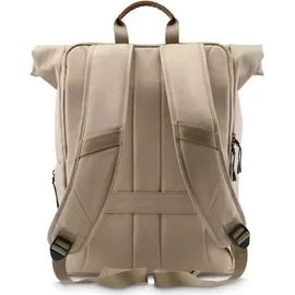 Hama Silvan Laptop-Rucksack Rolltop, (16,2 beige (00222025)