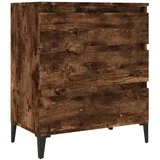 vidaXL Sideboard Räuchereiche 60x35x70 cm Holzwerkstoff