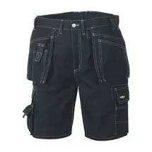 texxor Canvas Shorts "Bermuda", schwarz,