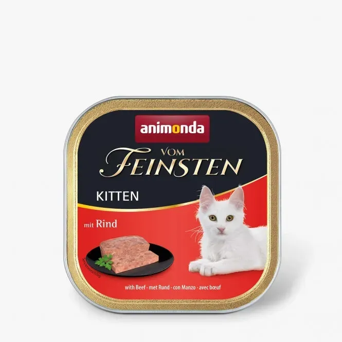 Animonda vom Feinsten Kitten Rind 32x100g