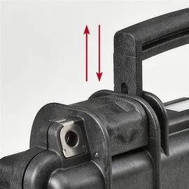 gt line Transportbox MUB 65 mit Rollen grau 653 x 340 x 312 mm