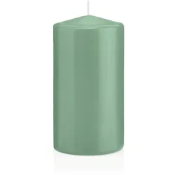 Wiedemann Kerzen Stumpenkerzen Reseda 200 x Ø 70 mm, 12 Stück, Kerzen in RAL Kerzengüte Qualität