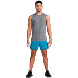 2XU Motion Tank Top, Harbor Mist/Black, S