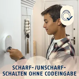 ABUS ID-Chipschlüsselanhänger schwarz 1er-Pack